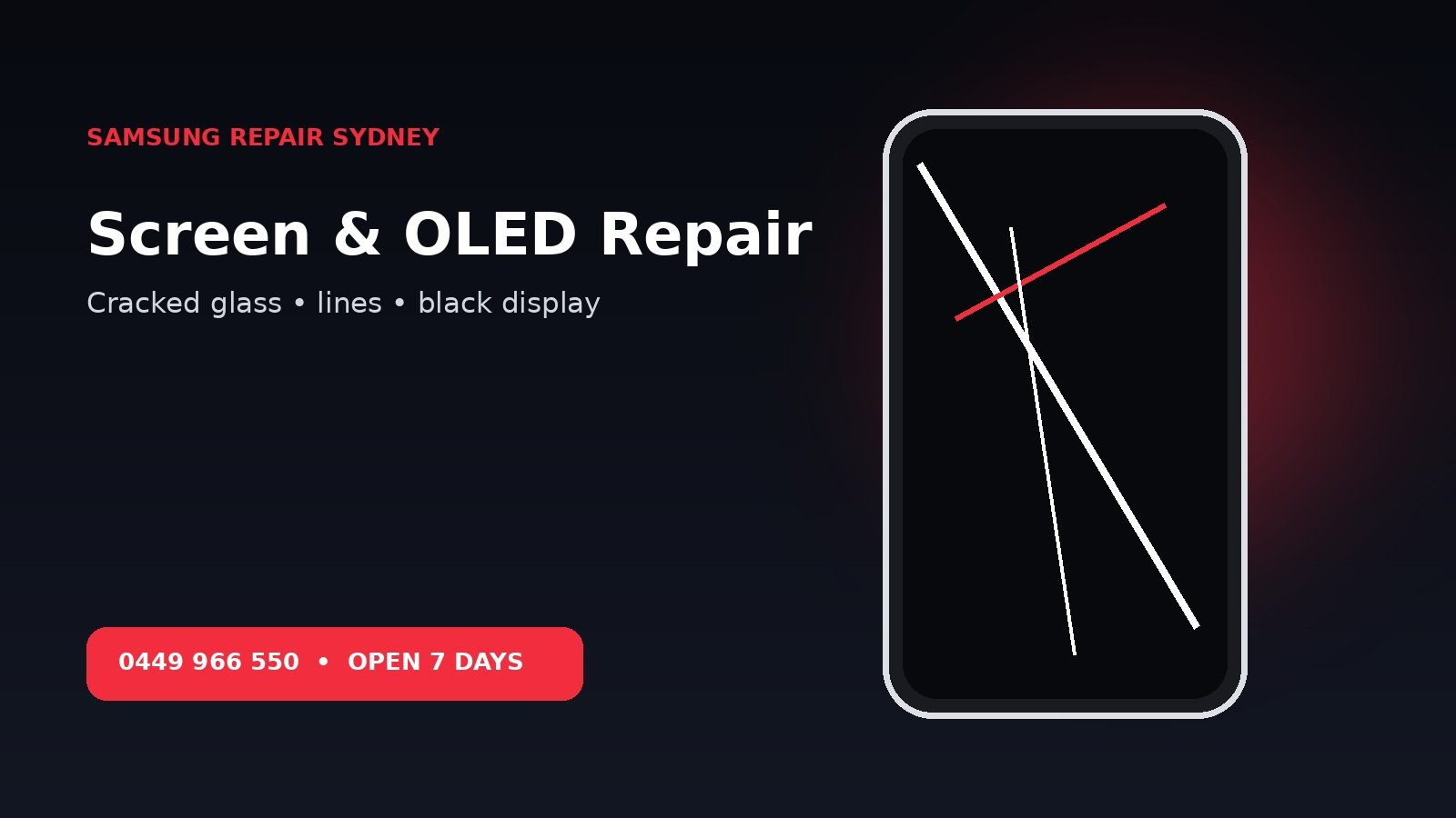 Samsung Galaxy Note 20 Screen Repair Leppington